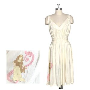 Vintage Disney Store Women’s Snow White Princess Dress Size XXL Cream Rare